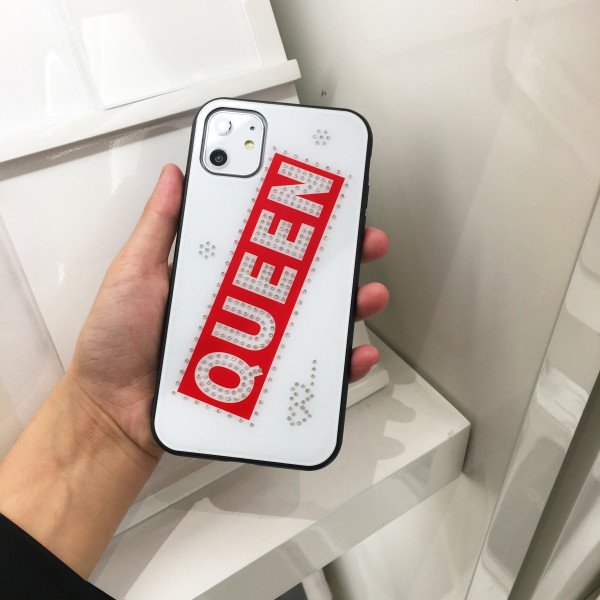 Wholesale iPhone 11 (6.1in) Diamond Studs Crystal Case (Queen)